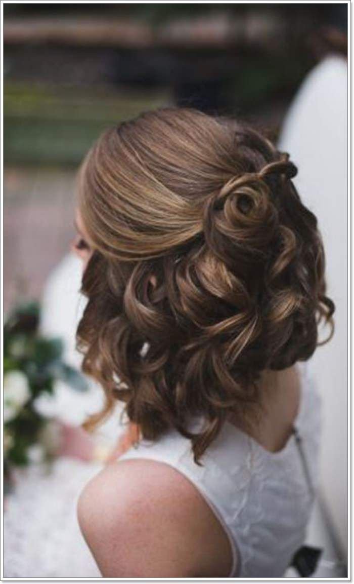 Прическа на свадьбу на короткие волосы