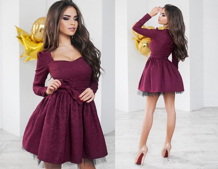 Платье в цветочек