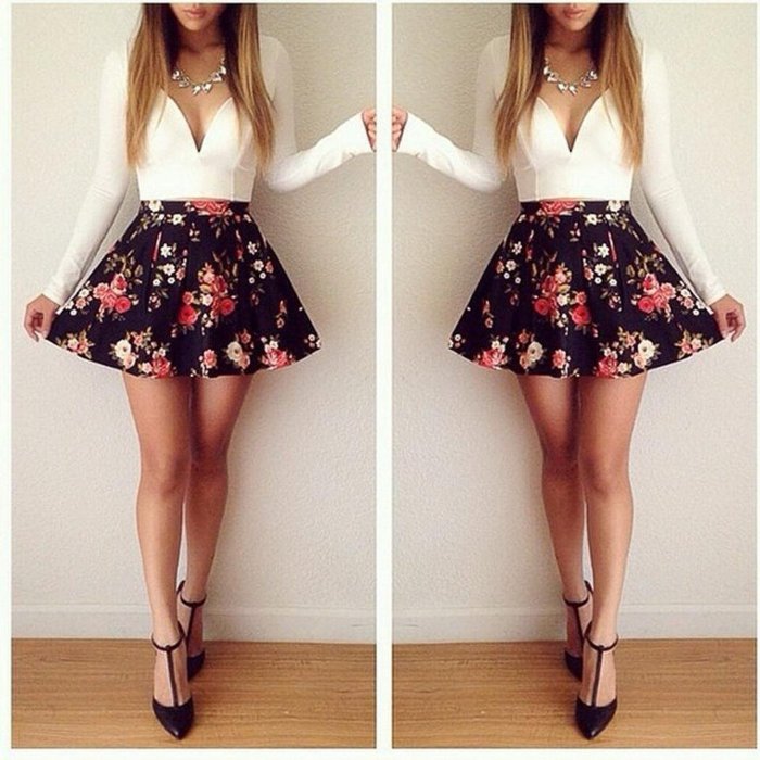 Красное платье