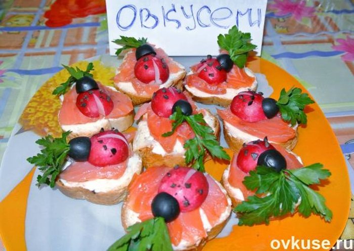 Детские бутерброды