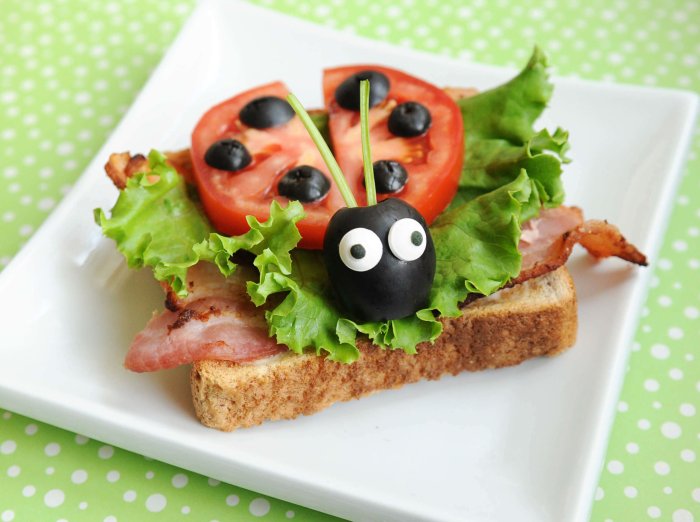 Забавные бутерброды
