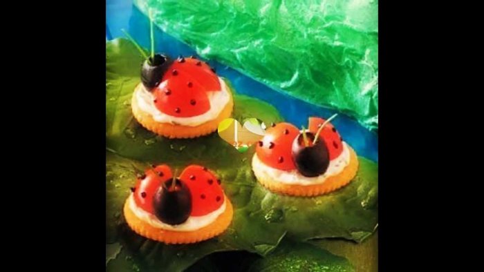 Божьи коровки из черри