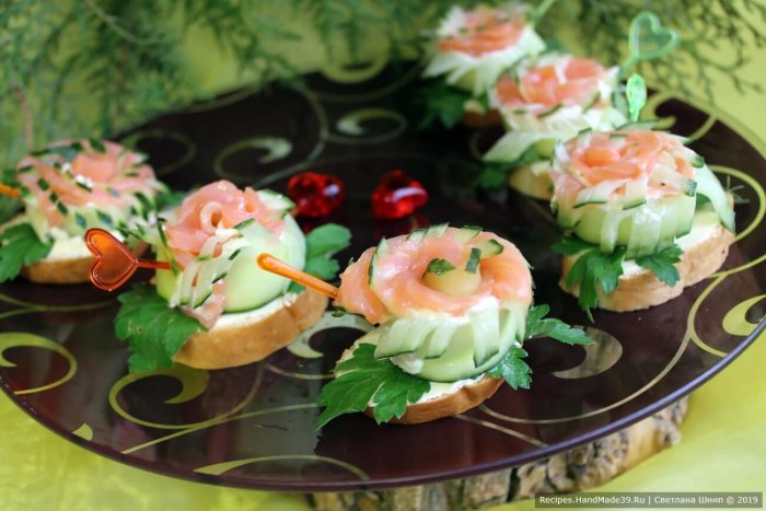 Бутербродики канапе