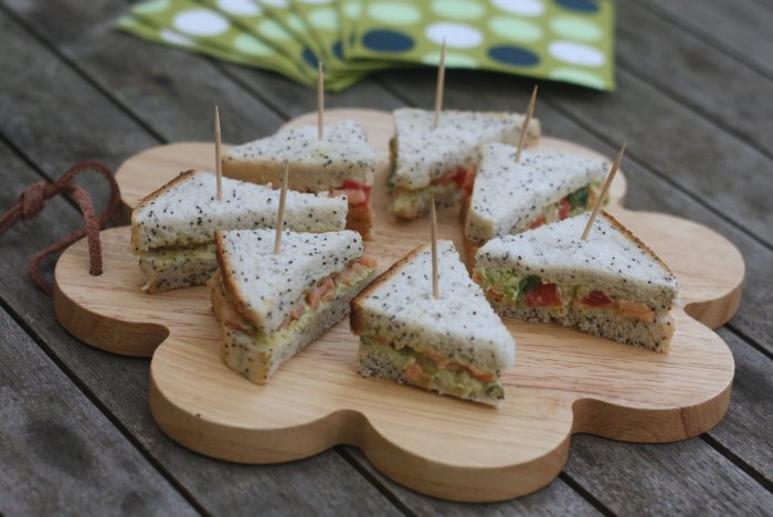 Канапе Рыбное на шпажках