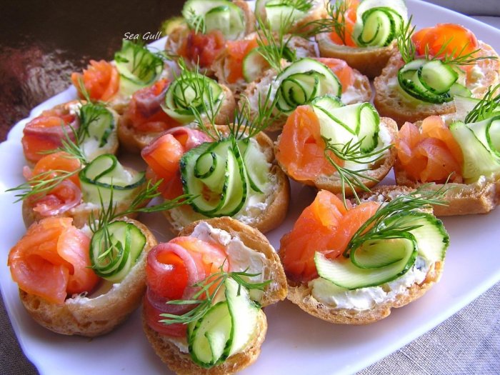 Необычные закуски на праздничный стол