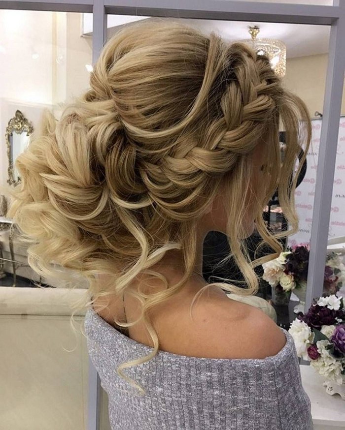 Прическа Локоны