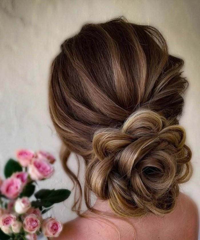 Высокие прически