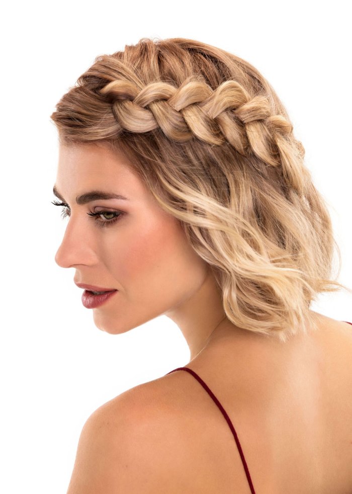 Косичкина короткие волосы