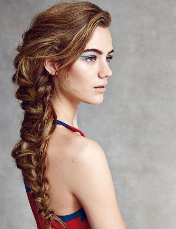 Причёски надпинные волосы