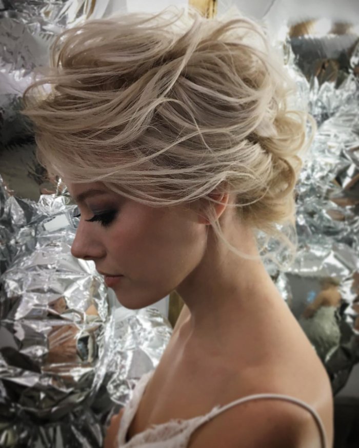 Свадебные причёски на короткие волосы 2020