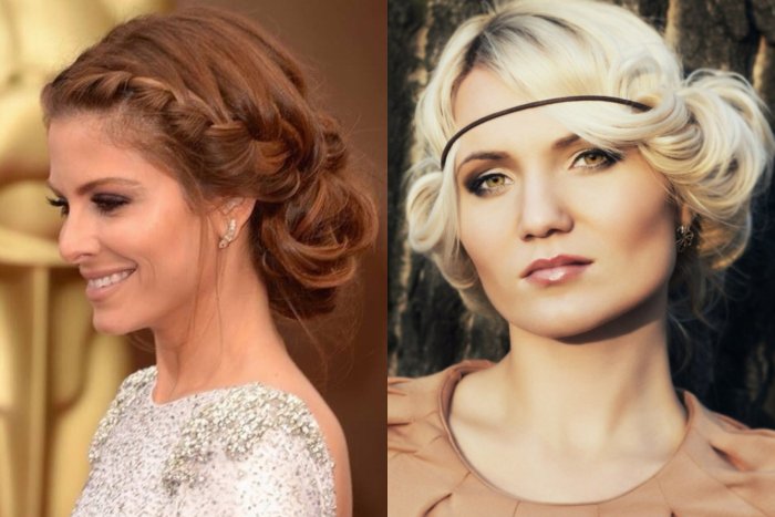 Греческая прическа