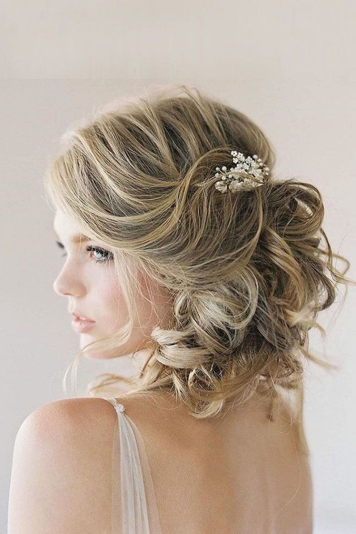 Свадебные прически на короткие волосы