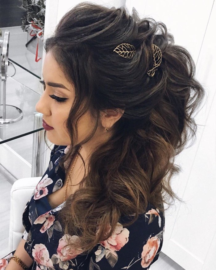 Стильные укладки на длинные волосы