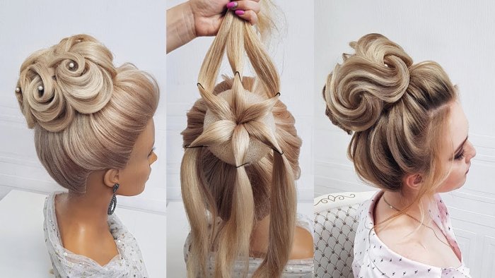 Пошаговые прически на выпускной