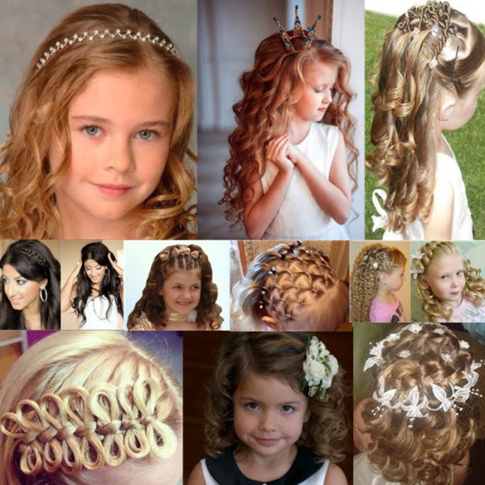 Легкие вечерние прически