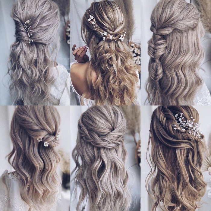 Свадебные прически на длинные волосы