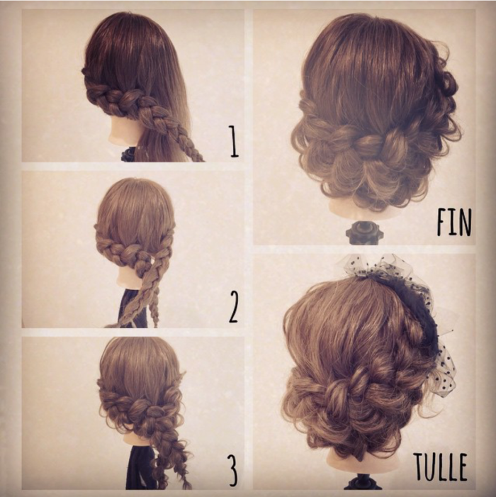 Прически на выпускной пошагово