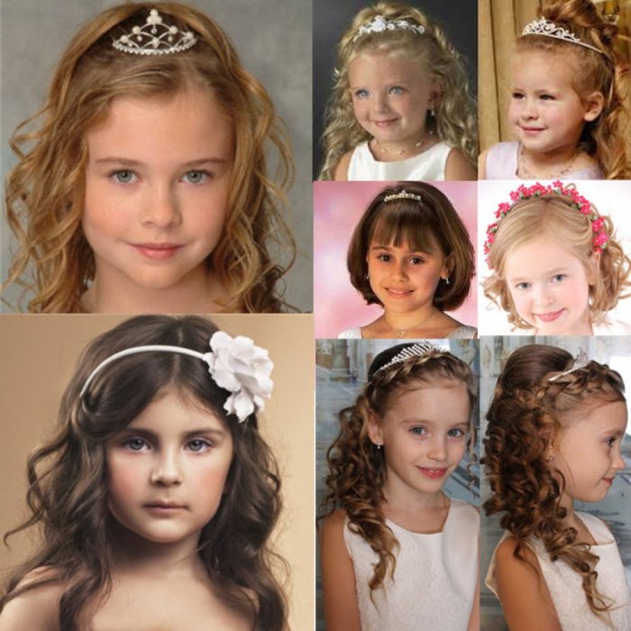 Прически навпускной в детский сад