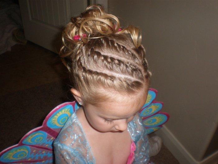 Прически для девочек