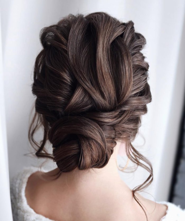 Укладка с заколками