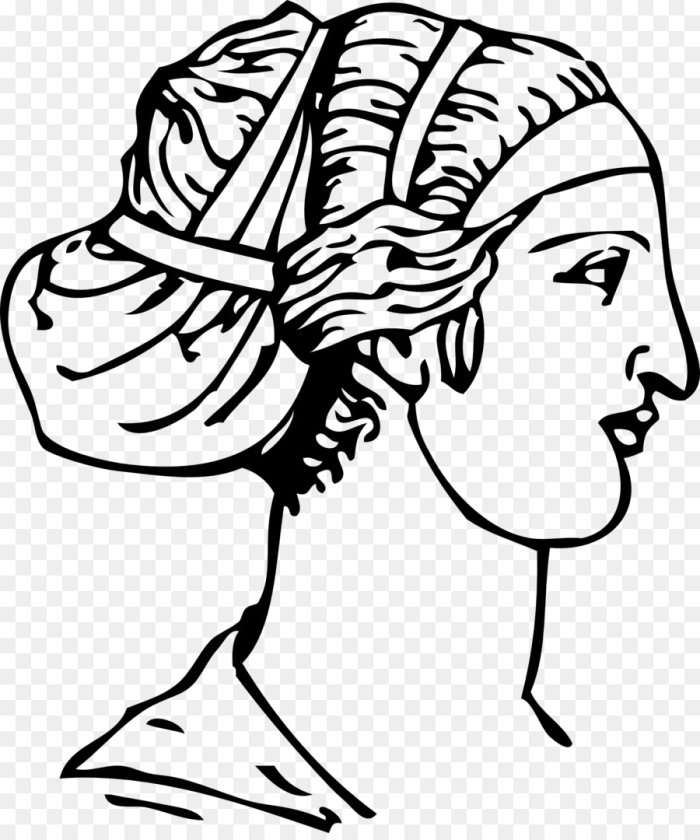 Коримбос прическа древняя Греция