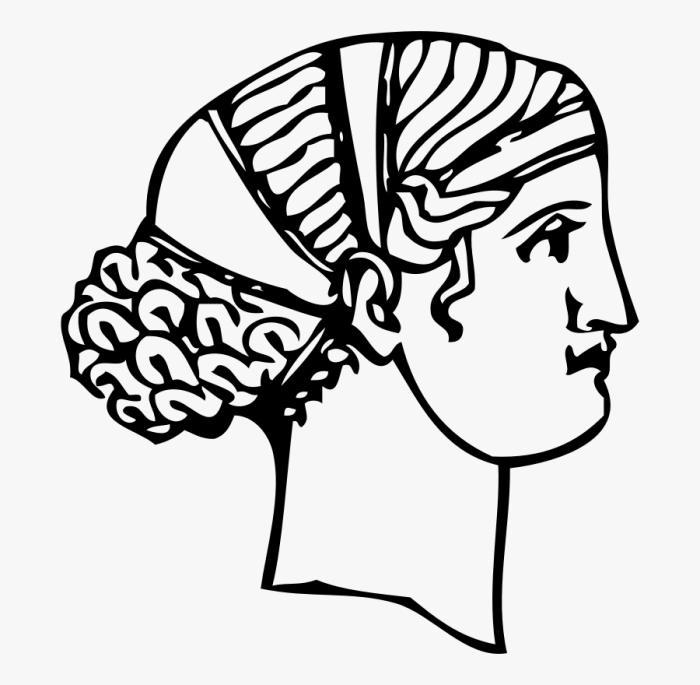 Греческие прически мужские