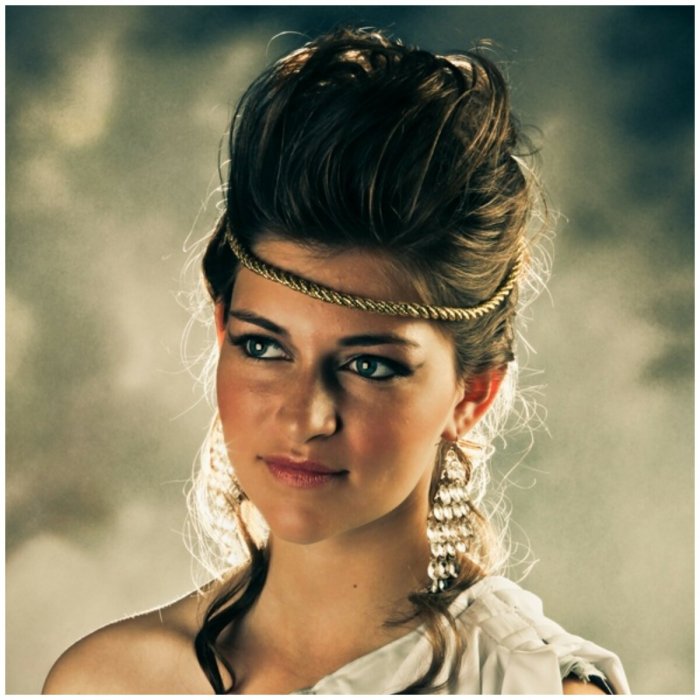 Прически в стиле древней Греции