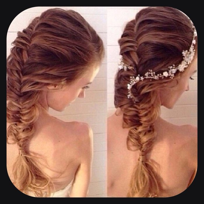 Прически с косами на выпускной