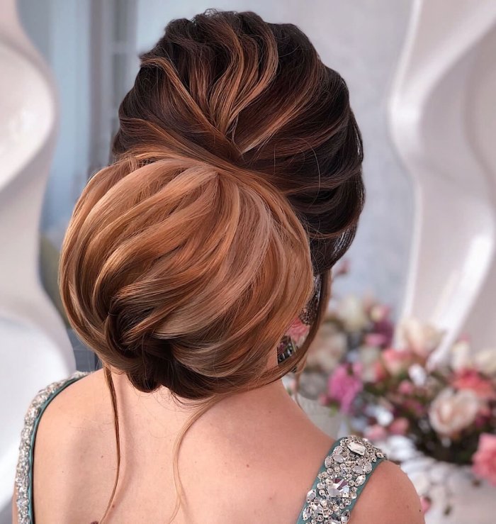 Собранные прически