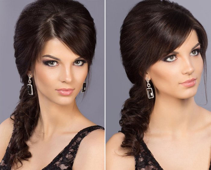 Стильные прически на новый год