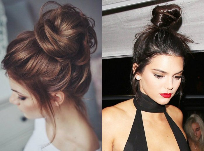 Красивый пучок