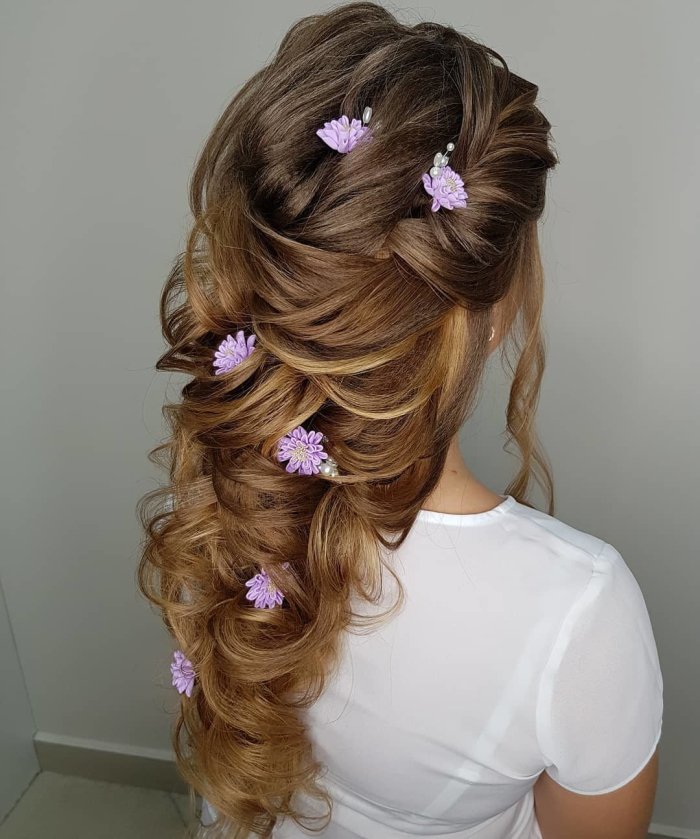 Прическа Греческая коса