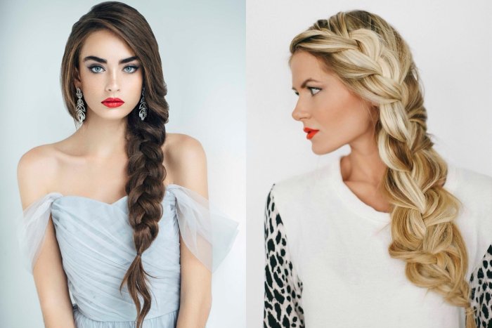 Косы на длинные волосы