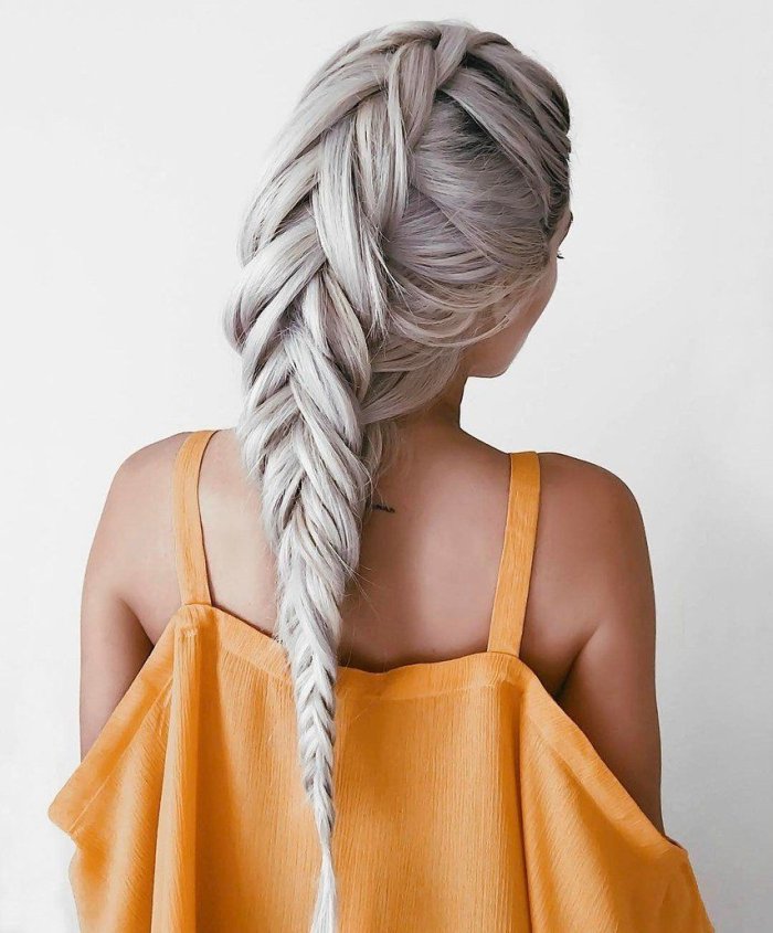 Прически с косами на длинные волосы