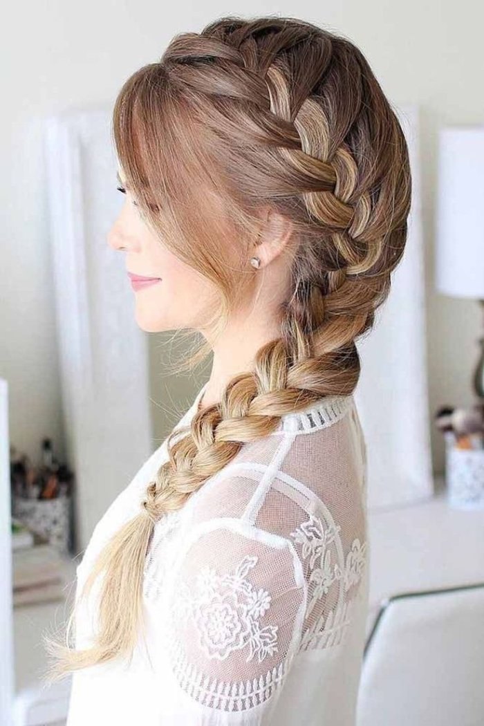 Косы на длинные волосы