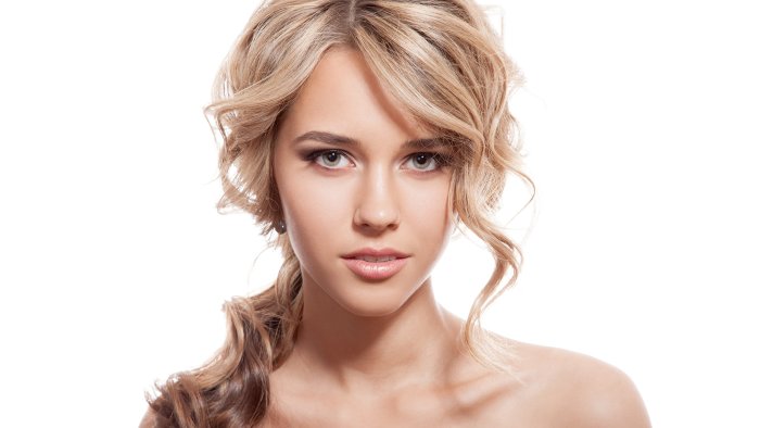 Лицо девушки