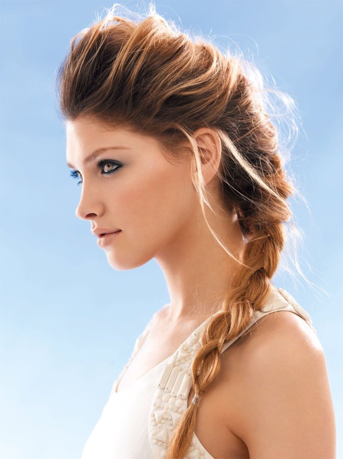 Стильные прически на длинные волосы
