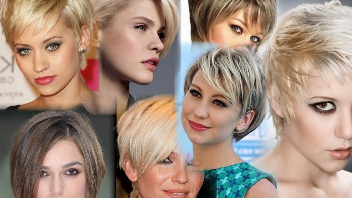 Женские прически на короткие волосы