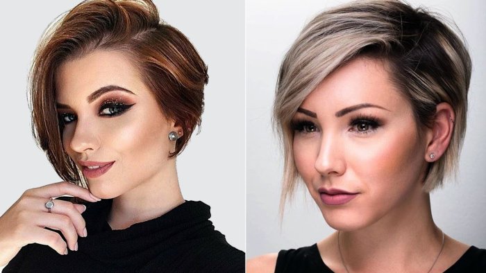 Короткие прически для девушек молодежные