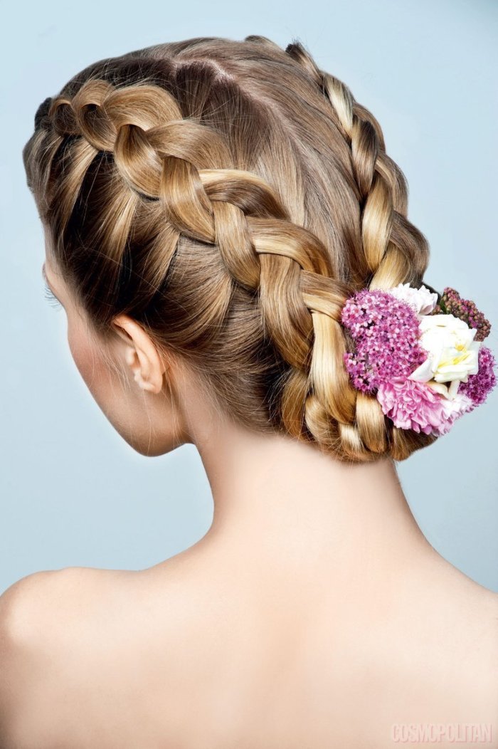 Прически с заплитанием