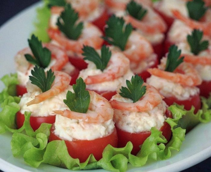 Закуска грибочки из помидор черри