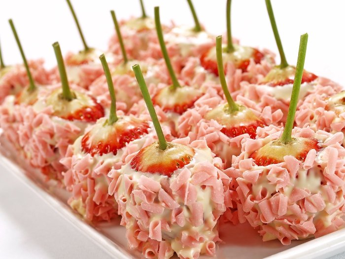 Красивые бутерброды на новый год