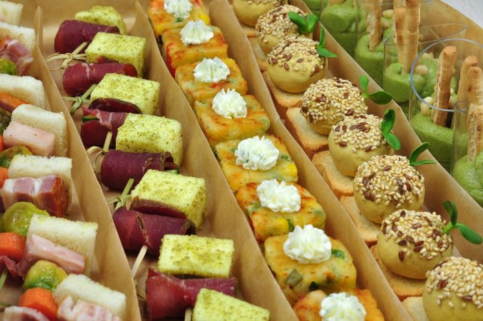 Канапе для фуршета