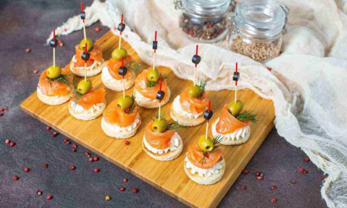 Сладкие канапе