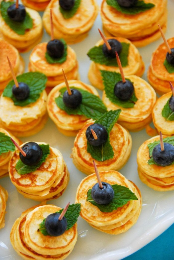 Канапе с гребешком