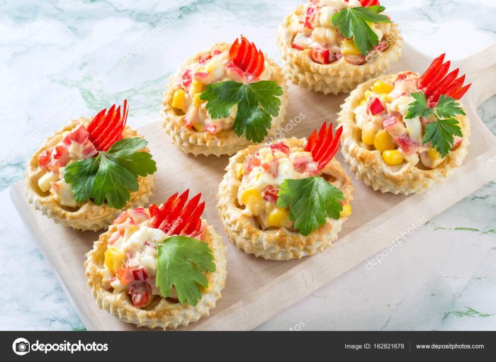 Украсить тарталетки