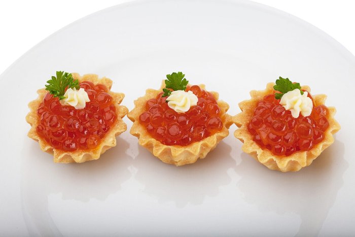 Канапе и тарталетки