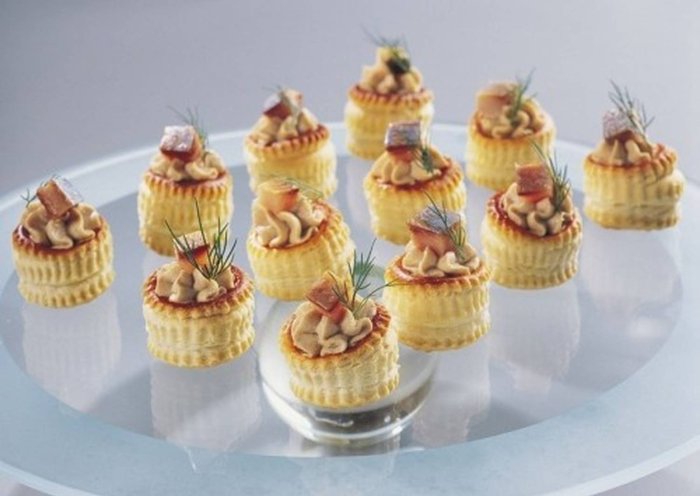 Слоеные корзинки