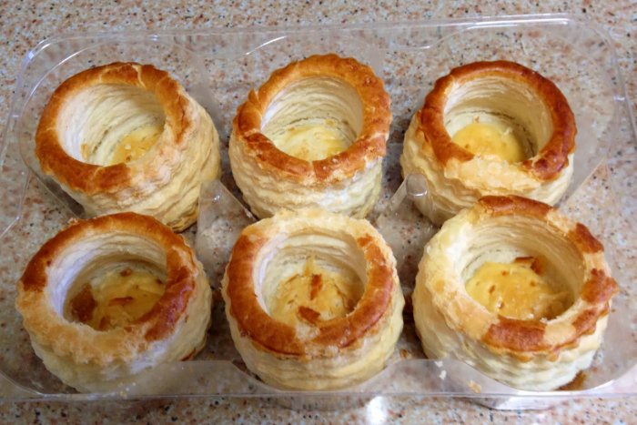 Фингер фуд волованы