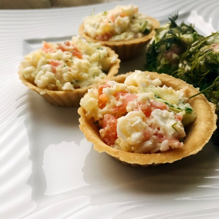 Тарталетки закусочные